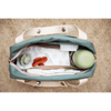 Beaba Mini Paris Baby Diaper Bag with 5L Capacity, Multi Pocket Organizer with Stroller Clips - Sage Green