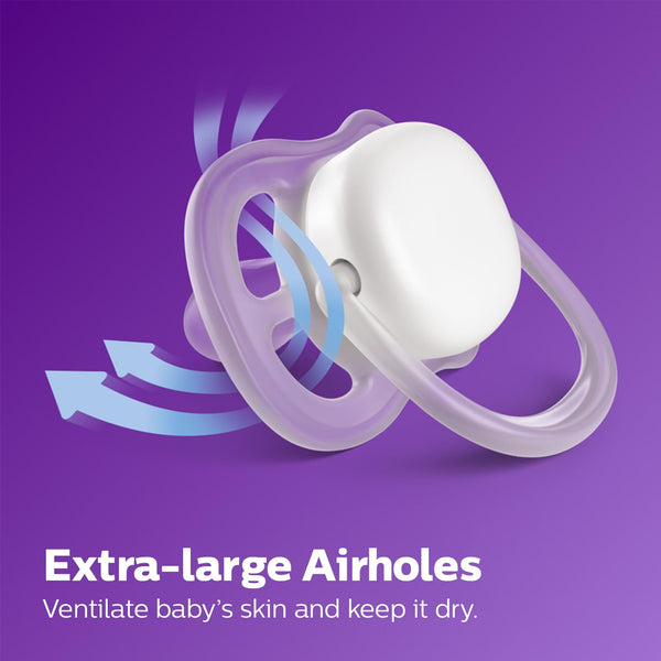 Philips Avent Ultra Air Soother 6-18 Months (Pack of 2)