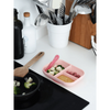 Beaba Silicone 2 Piece Baby Meal Set, Non-Slip, Unbreakable, Easy to Clean, BPA-Free Baby Feeding Set - Baby Pink
