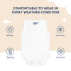 Hopop Baby Cotton Round Neck Sleeveless Romper Pack of 1