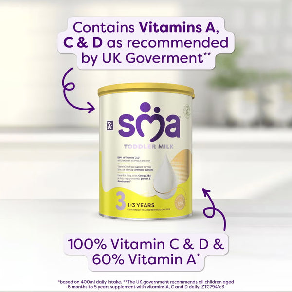 SMA Toddler Milk Powder Stage 3, 1-3 Years 800g