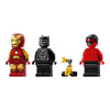 Lego Marvel Iron Man Car & Black Panther vs. Red Hulk