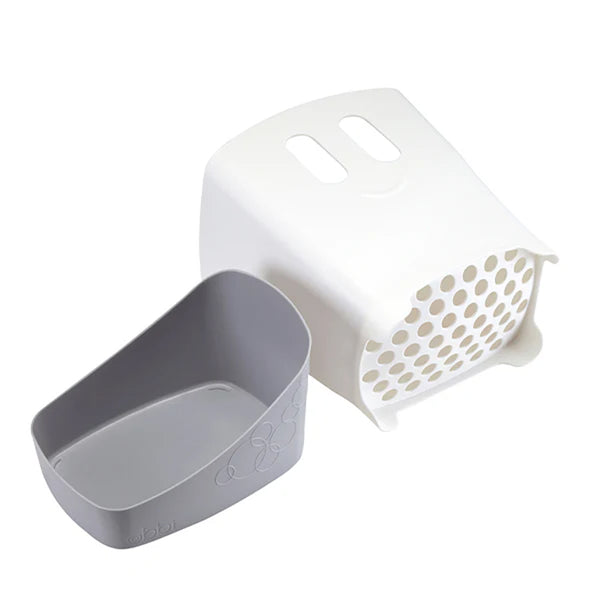 Ubbi Freestanding Bath Toy Organizer - Grey