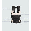Nuna CUDL Clik Ergonomic Baby Carrier - Caviar - Dezine Kids