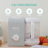Beaba Babycook Express Multifunctional Baby Food Processor, Blender, Steamer, Sterilizer and Cooker - Velvet Grey