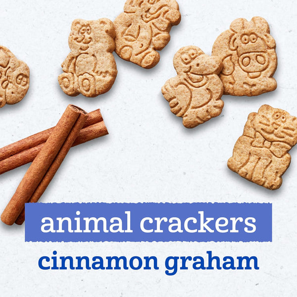 Gerber Animal Crackers for Toddlers, 12+ months - Cinnamon Graham