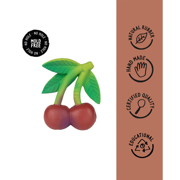 Oli & Carol Mery The Cherry Natural Teether