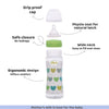Chicco Well Being 2M+ Medium Flow Baby Bottle 250ml - Green