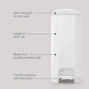Diaper Genie Select Pail - White
