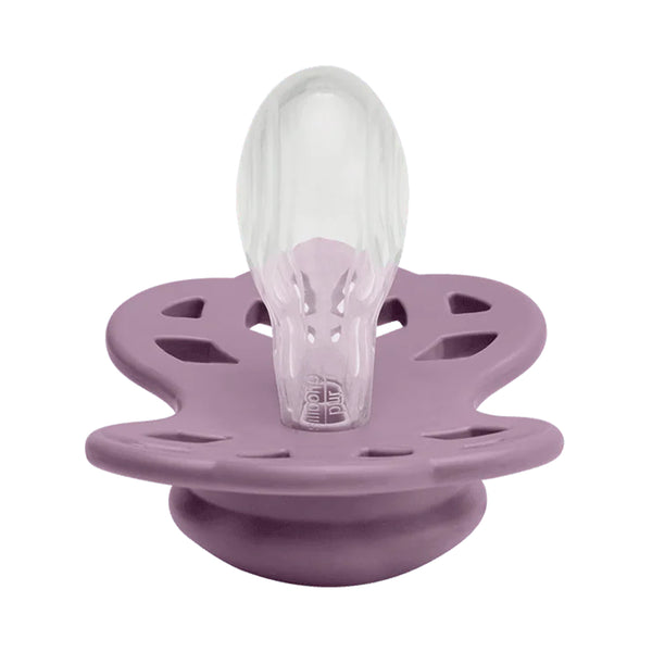 Bibs Infinity Pacifiers 2 Pack - Violet Sky/Mauve