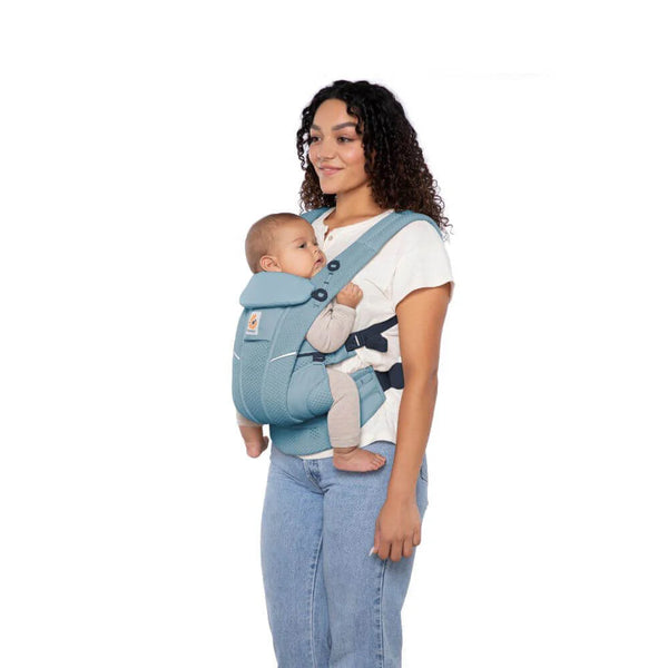 Ergobaby Omni Breeze Baby Carrier SoftFlex Mesh - Slate Blue