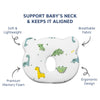 Hopop Memory Foam Baby Flat Head Shaping Pillow - Dezine Kids