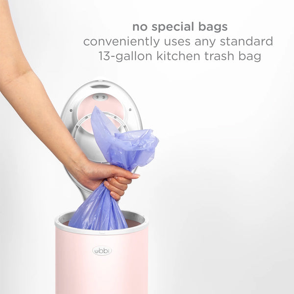 Ubbi Diaper Pail - Blush Pink