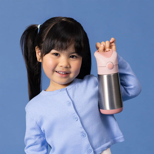 B.Box Insulated Drink Bottle Sipper 350 ml - Blush Crush