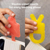 Frida Baby Silicone Teething Toys, 4 in 1 Teether for Babies