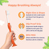 Chicco Toothbrush Pink 3Y to 8Y - Orange