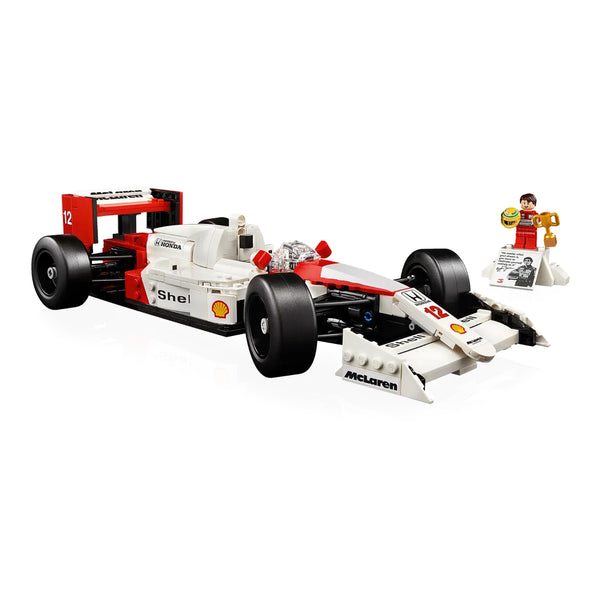 Lego Icons McLaren MP4/4 & Ayrton Senna Model Car for Adults