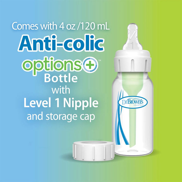 Dr. Browns Silicone One-Piece Breast Pump with Options+ Anti-Colic Bottle and Travel Bag