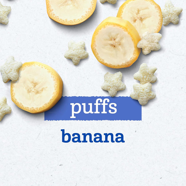 Gerber Puffs for Crawlers, 8+ months - Banana