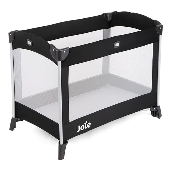 Joie Kubbie Compact Travel Cot - Coal - Dezine Kids