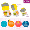 B.Box Lunch Box - Lemon Sherbet Yellow Grey
