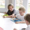 EzPz Happy Bowl 100% Food Grade Silicone Suction Bowl with Built In Placemat - Lime