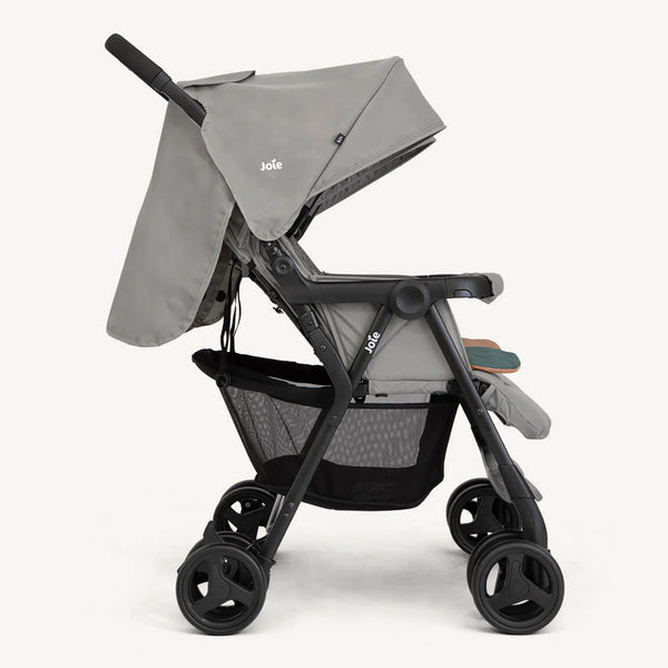 Joie Stroller Aire Twin Birth+ to 15 kg - Pebble - Dezine Kids