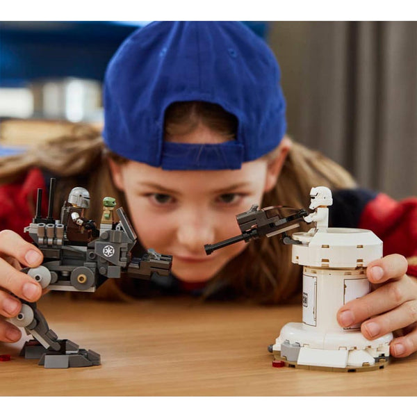 Lego Star Wars: The Mandalorian and Grogu AT-RT Attack Toy Building Set - Dezine Kids