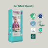 Bambo Nature Tape Diapers, Size 4, L Size (7-12 Kgs) 48pcs - Dezine Kids