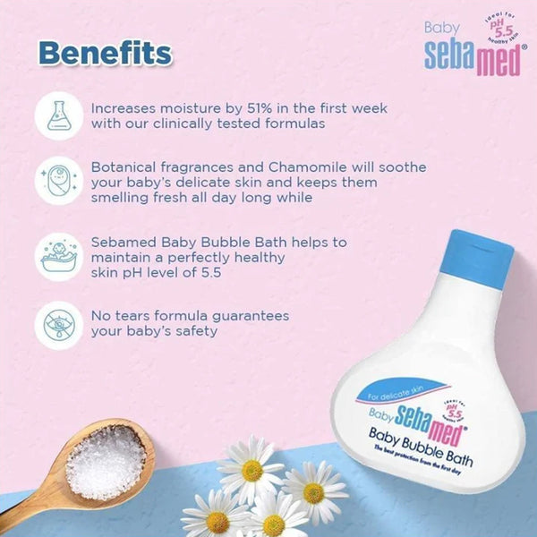 Sebamed Baby Bubble Bath - 200ml