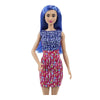 Barbie 12 Inch Blue Hair Scientist Doll & Accessories