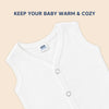 Hopop Baby 100% Cotton Soft & Warm Front Open Thermal Sleeveless Vest