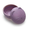 Melii Silicone Bowl With Lid, Spoon & Fork, Airtight & Leakproof Lid - Cat