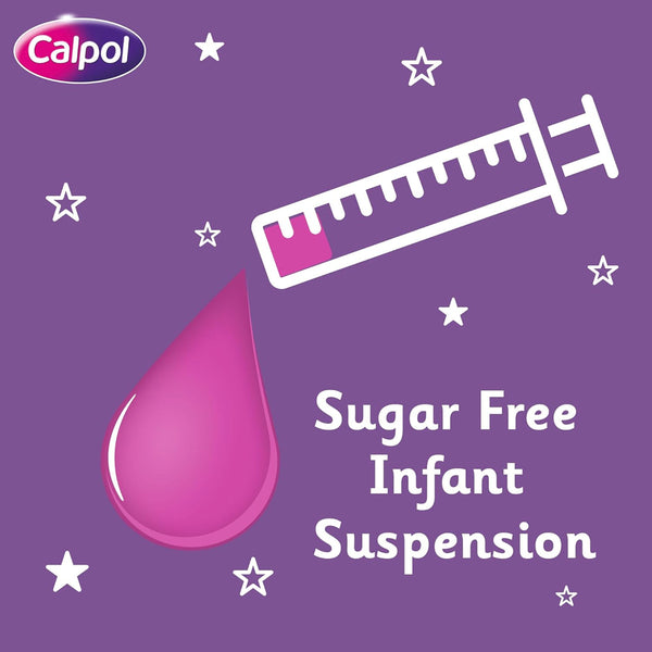 Calpol Sugar Free Infant Suspension Paracetamol - 100 ml - Dezine Kids