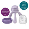 B.Box Silicone Fresh Food Feeder - Peony Purple