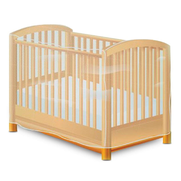 Chicco Mosquito Net for Baby Cradle, Swing & Cot, Easy to Fit with Elastic Edge, Hand Washable (0m+) - White