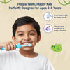 Hopop Kids Toothbrush for 3–8 Years | Extra Soft Bristles | Crocodile Design - Dezine Kids
