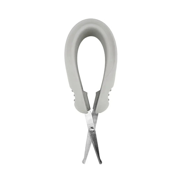 Safe Squeeze Nail Scissors- Grey