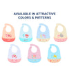 Hopop Waterproof Silicone Baby Bib with Crumb Catcher Pocket – Adjustable & Easy to Clean - Dezine Kids