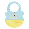 Hopop Easy Clean Crumb Catcher Silicone Bib - Dezine Kids