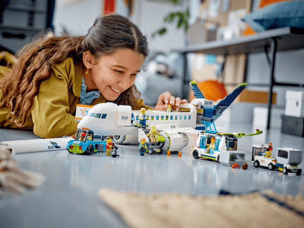 Lego City Passenger Airplane Building Toy Set