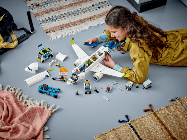 Lego City Passenger Airplane Building Toy Set