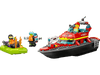 Lego City Fire Rescue Boat - Dezine Kids