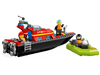 Lego City Fire Rescue Boat - Dezine Kids