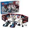 Lego City F1 Garage & Mercedes AMG & Alpine Cars - Dezine Kids