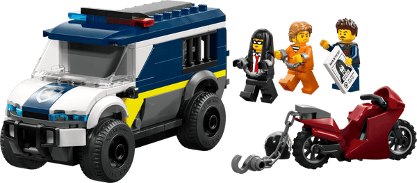 Lego City Police Prisoner Transport Van - Dezine Kids