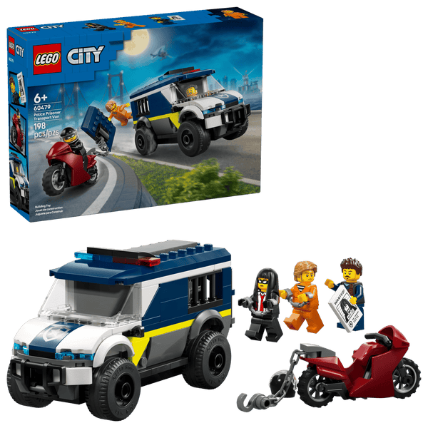 Lego City Police Prisoner Transport Van - Dezine Kids