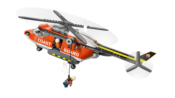 Lego City Coast Guard Helicopter - Dezine Kids