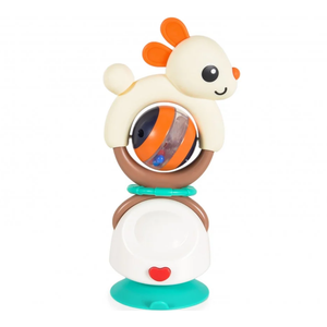 Hola 2 in 1 Highchair Toys & Baby Rattle Suction Toys - Rabbit