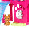 Barbie Doll and Pet Playhouse with 2 Pets Playset for Kids - Dezine Kids